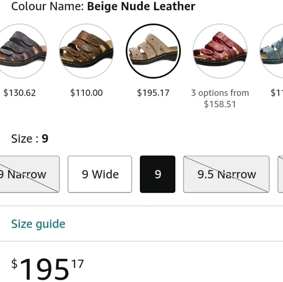 Clarks Leisa Cacti Q leather sandals,adjustable,removable footbed‎ - Picture 4 of 16